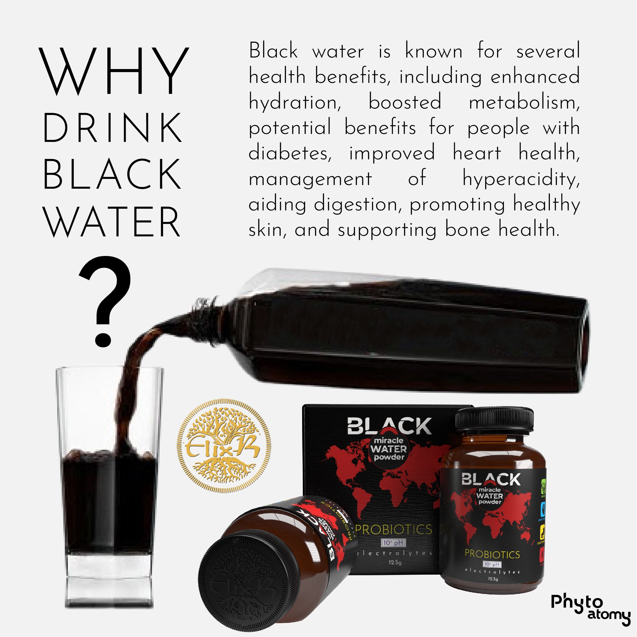 Miracle Black Water Powder (2 Box) (SP1557)